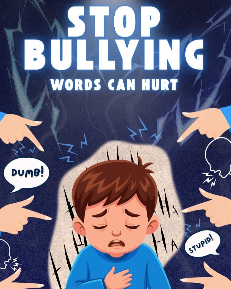 Awareness Poster — Words Can Hurt